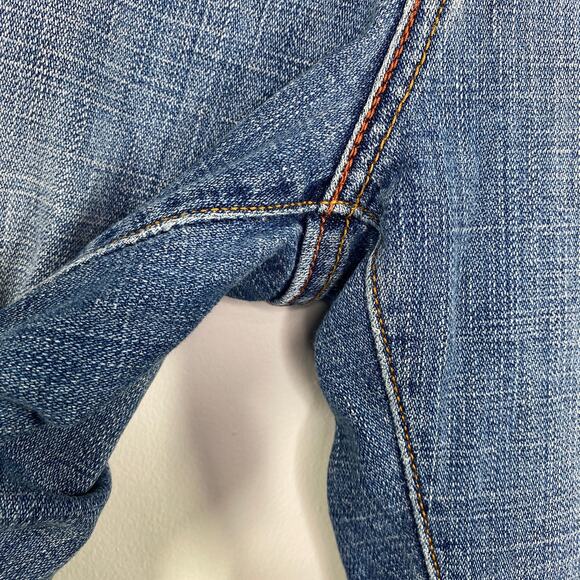 Levi's 545 Low Bootcut Medium Wash Blue Denim Flare Jeans Women's Size 36 - Picture 5 of 8